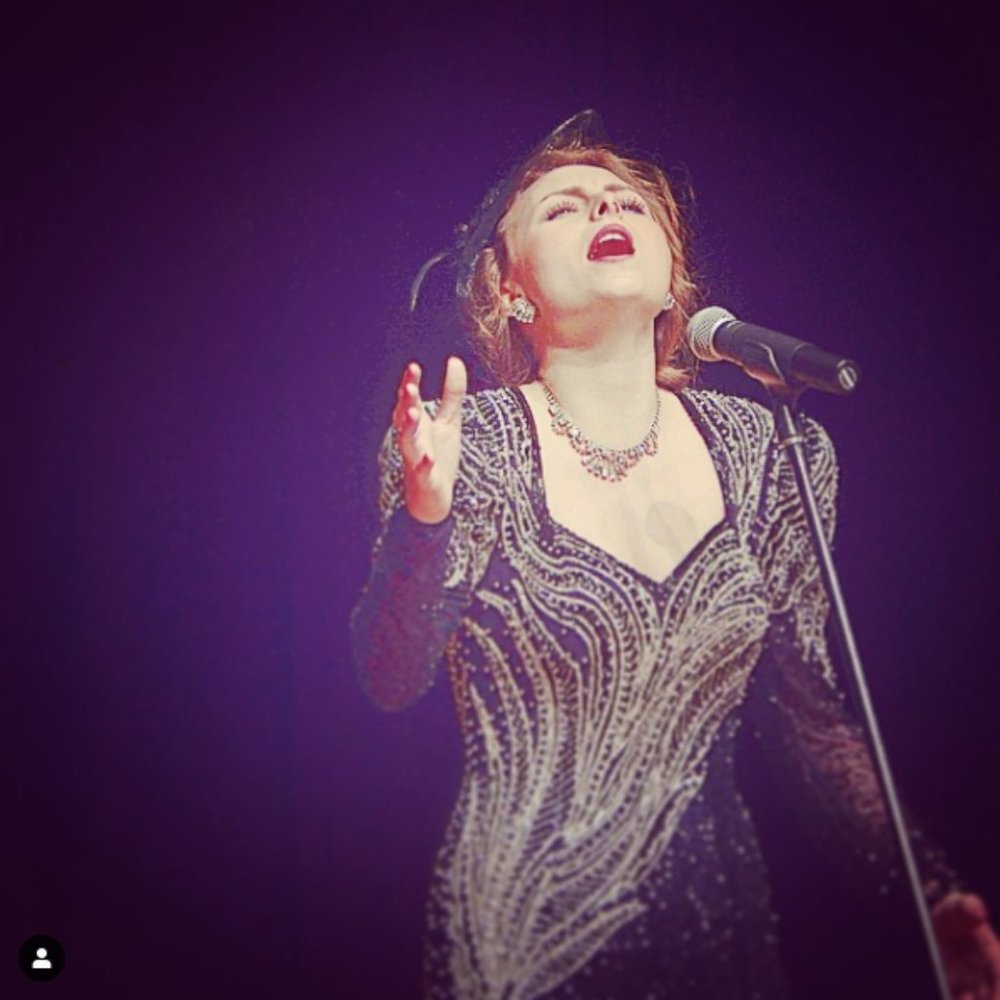 Vintage Black Formal Dress with Puffed Sleeves